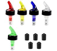MIYUANGKJ Lot de 5 becs verseurs pour bouteilles de 2 istributeur universel - Bec verseur - Pour la maison, le bar, le vin, les fêtes