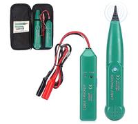 Mizikuu Détecteur de Câble Électrique Portable - Testeur et Traqueur Professionnel pour Localiser Les Câbles Réseau et Lignes Téléphoniques avec Batterie
