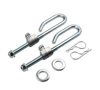 Mizoneparts GX24864 GX21718 Lot de 2 tiges de liaison de pont de tondeuse 14M7465 GX26085 24M7053 Compatible avec tracteur John Deere D100 D105 D110 D120 L100 L110 L120 LA100 LA105 LA110 X110 X120