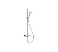 MIZU Système de douche thermostatique chromé avec pommeau 3 jets et barre réglable - - MIZ10