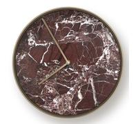 MJ01 Horloge murale Petite Janua Bronze - Rosso Lepanto - JANUA MJ01 BRON ROSSO LEPANTO