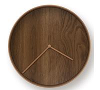 MJ01 Horloge murale Petite Janua cuivre - chêne fumé huilé naturel - JANUA MJ01 KUP RAUCH NAT GEOEL