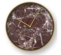 MJ01 Horloge murale Petite Janua Laiton - Rosso Lepanto - JANUA MJ01 MESS ROSSO