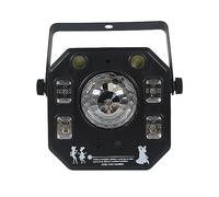 MJFVN 4in1 LED Effet lumière Boule Magique Stroboscope UV 4 en 1 lumière d'étape de lumière d'effet avec à Distance