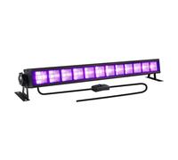 MJFVN Le commutateur de Barre de lumière UV de LED Allume la Lueur dans Les Fournitures foncées de Partie for l'étape Fluorescente d'affiche d'halloween