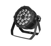 MJFVN LED par 18x10W RGBWA UV Heat Light RGBWA UV 4 en 1 LED DJ Wash Light Stage Light DJ Party Disco