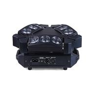 MJFVN Lumière d'araignée de lumière de Lavage d'étape de LED RGBW DMX512 Faisceau Principal Mobile for l'éclairage d'étape de DJ Disco Bar KTV for l'éclairage d'étape d'église de Mariage