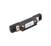 MJINA CG FL-2C 10A 15A 20A 30A 50A 75A 100A 75 m/V Tension numérique DC Shunt ampèremètre analogique Compteur de Courant résistance de Shunt avec Base(30A Shunt)