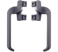 MKAUYYCB Serrure de fenêtre 1 paire de poignées de fenêtre de portes à l'ancienne en aluminium