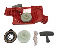MKVAXR Kit d'entretien de corde de poignée de ressort de poulie | d'assemblage de recul de démarreur, pièces de rechange de tronçonneuse, pour Husqvarna, 55, pour Rancher, 50 51 55