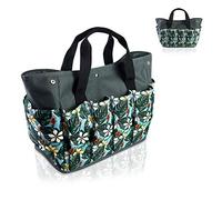 MKYRLX Sac à Outils de Jardin pour Outil de Jardin - Sac à Outils de Jardin Polyvalent, Sac de Rangement pour Outils de Jardin Oxford imperméable avec 10 Petites Poches