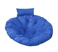 MKYYIOED Coussin De Chaise Épais Confortable | Coussin de chaise suspendu, hamac, balançoire, coussin de chaise inclinable for intérieur 100x100cm(Dark blue,125CM)