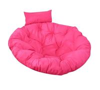 MKYYIOED Coussin De Chaise Épais Confortable | Coussin de chaise suspendu, hamac, balançoire, coussin de chaise inclinable for intérieur 100x100cm(Rose red,115CM)