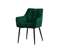 ML-Design Chaise à manger - Vert foncé
