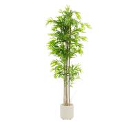 ML-Design Bambou Artificiel en Pot - 210 cm