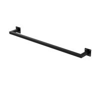 Ml-design Barre porte-manteau murale - Noir mat