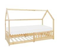ML-Design Bois naturel 200x90 cm