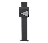 ML-Design Boîte aux lettres - Anthracite/Argent