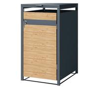 Ml-design Cache-poubelle 0,8 x 0,68 x 1,16 m