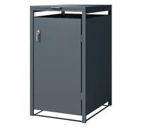 Ml-design cache-poubelle 1,16x0,80x0,68 m