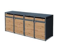 Ml-design cache-poubelles 240 L