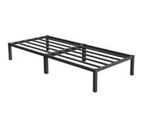Lit en métal ECD Germany 90x200 cm anthracite