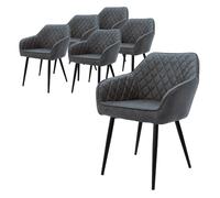 ML-Design Chaises Luxueuses Lot de 6