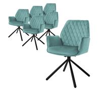 ML-Design Chaises pivotantes - Sauge
