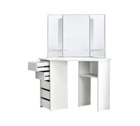 Ml-design Coiffeuse de chambre - Blanc