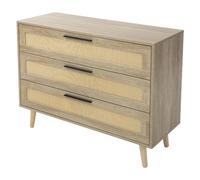 Ml-design Commode 3 tiroirs - Beige