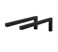 Ml-design Console murale salle de bain - Noir