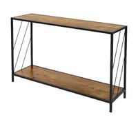 Ml-design Console table d'appoint - marron et noir