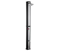 ML-Design Douche solaire extérieure - Argent et noir - 40L