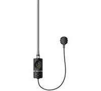 ML-Design Élément Chauffant Noir 300W avec Thermostat et Affichage Digital, Résistance Chrom G