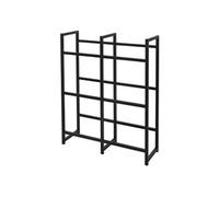 ML-Design Etagère pour Caisses de Boissons 6 Caisses, 91x31x116,5 cm, Acier, Indépendante,