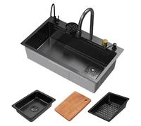 ML-Design Evier Multifonction Anthracite