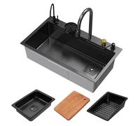 ML-Design Evier Multifonction Anthracite