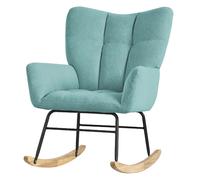 Ml-design Fauteuil à bascule - Vert