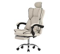 Ml-design Fauteuil de bureau - Beige