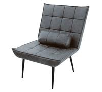 Ml-design Fauteuil de relaxation ergonomique - Anthracite
