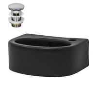 ML-Design Lavabo 33,5x25 cm Noir