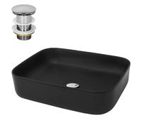 ML Design Lavabo Carré 510x405 mm - Noir
