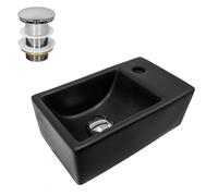 ML-Design Lavabo - Noir mat
