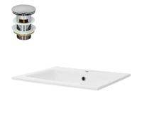 ML-Design Lavabo triangulaire - Blanc