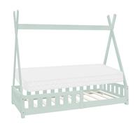 ML-Design Lit d'enfant Tipi avec matelas bois 80x160 cm