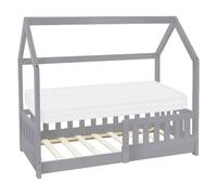 ML-Design Lit enfant 70 x 140 cm - Gris