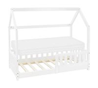 ML-Design Lit enfant avec matelas 70x140 cm - Bois pin
