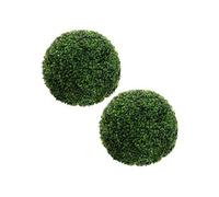 Set de 2 boules de buis artificielles Jardin Plante artificielle Arbre de décora