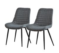 ML-Design Lot de 2 Chaises