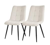 ML-Design Lot de 2 chaises de salle à manger